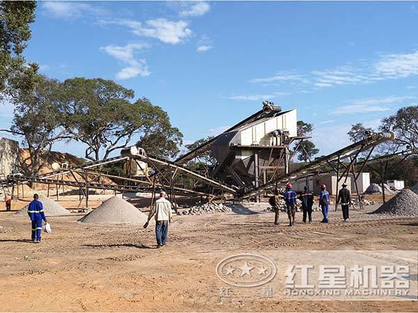 河南红星机器有限公司设备现场生产实拍