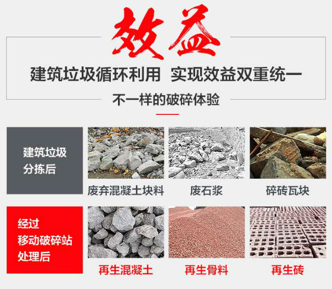 移动汽车载式打石子机应用广泛