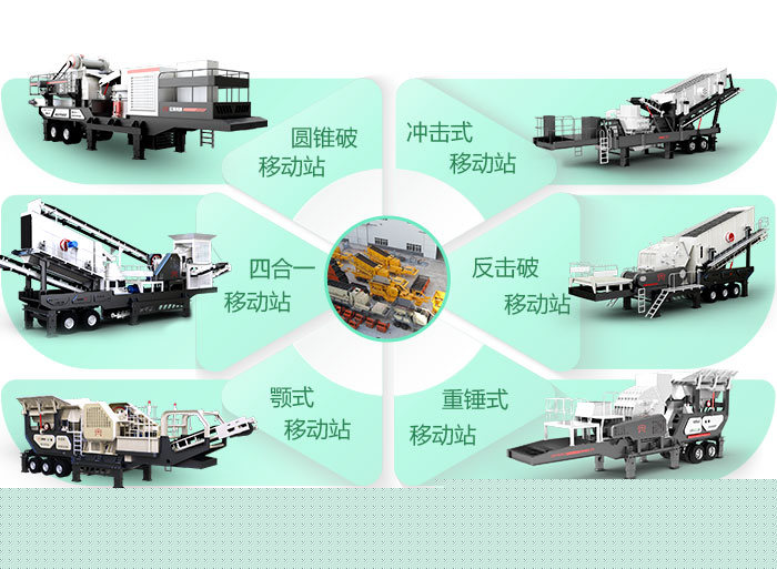 移动石子破碎机分类