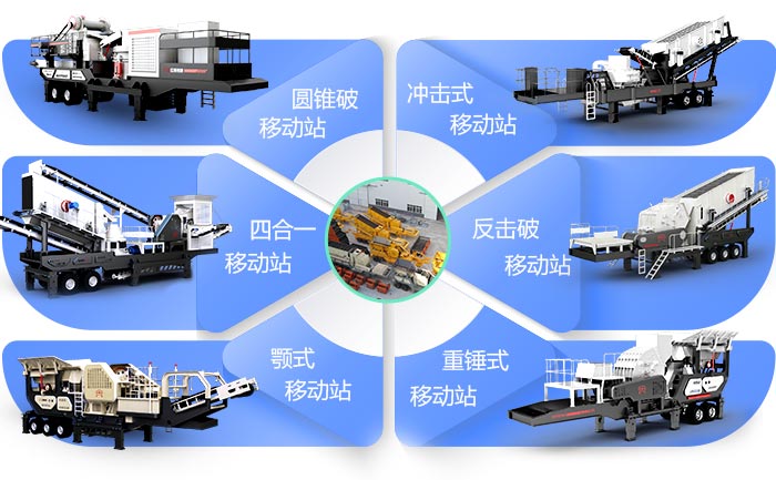 车载移动砸石机多种常见机型展示