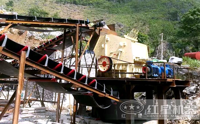河北用户正在使用的1214反击破设备现场
