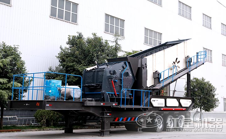 HX1149F1315轮胎反击破移动破碎站